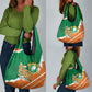 Cote d'Ivoire Independence Day Grocery Bag 1960 Proud Coat Of Arms Grunge Style