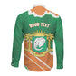 Cote d'Ivoire Independence Day Personalized Long Sleeve Button Shirt 1960 Proud Coat Of Arms Grunge Style