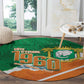 Cote d'Ivoire Independence Day Round Carpet 1960 Proud Coat Of Arms Grunge Style