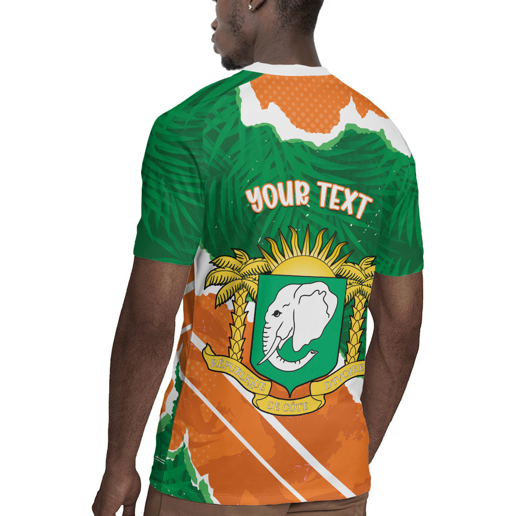 Cote d'Ivoire Independence Day Personalized Rugby Jersey 1960 Proud Coat Of Arms Grunge Style