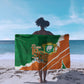 Cote d'Ivoire Independence Day Sarong 1960 Proud Coat Of Arms Grunge Style
