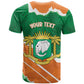 Cote d'Ivoire Independence Day Personalized T shirt 1960 Proud Coat Of Arms Grunge Style