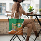 Cote d'Ivoire Independence Day Tote Bag 1960 Proud Coat Of Arms Grunge Style