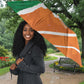 Cote d'Ivoire Independence Day Umbrella 1960 Proud Coat Of Arms Grunge Style