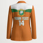 Custom Cote d'Ivoire 2026 Football Blazer Allez Les Elephant