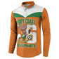 Custom Cote d'Ivoire 2026 Football Button Sweatshirt Allez Les Elephant