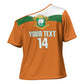Custom Cote d'Ivoire 2026 Football Cross Shoulder Shirt Allez Les Elephant
