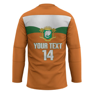 Custom Cote d'Ivoire 2026 Football Hockey Jersey Allez Les Elephant