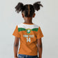 Custom Cote d'Ivoire 2026 Football Kid T shirt Allez Les Elephant
