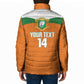 Custom Cote d'Ivoire 2026 Football Padded Jacket Allez Les Elephant