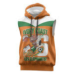 Custom Cote d'Ivoire 2026 Football Sleeveless Hoodie Allez Les Elephant