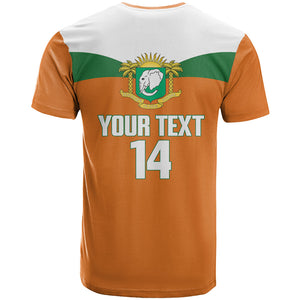 Custom Cote d'Ivoire 2026 Football T shirt Allez Les Elephant