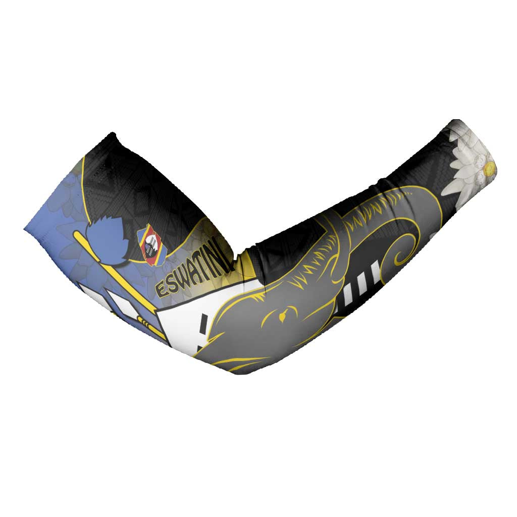 Eswatini Independence Day Arm Sleeves Swaziland Nguni Shield African Pattern