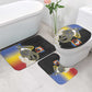 Eswatini Independence Day Bathroom Set Swaziland Nguni Shield African Pattern