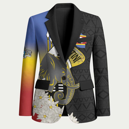 Eswatini Independence Day Blazer Swaziland Nguni Shield African Pattern