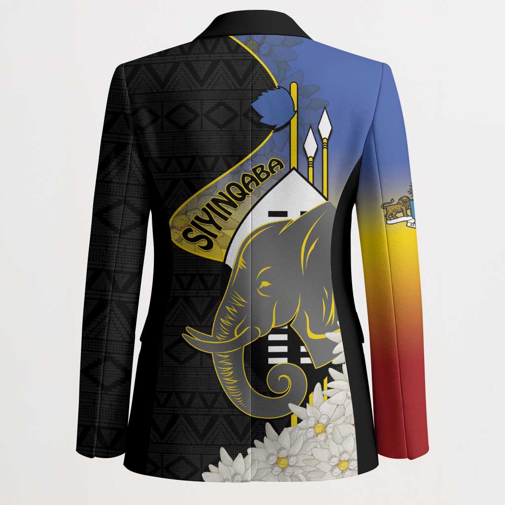 Eswatini Independence Day Blazer Swaziland Nguni Shield African Pattern