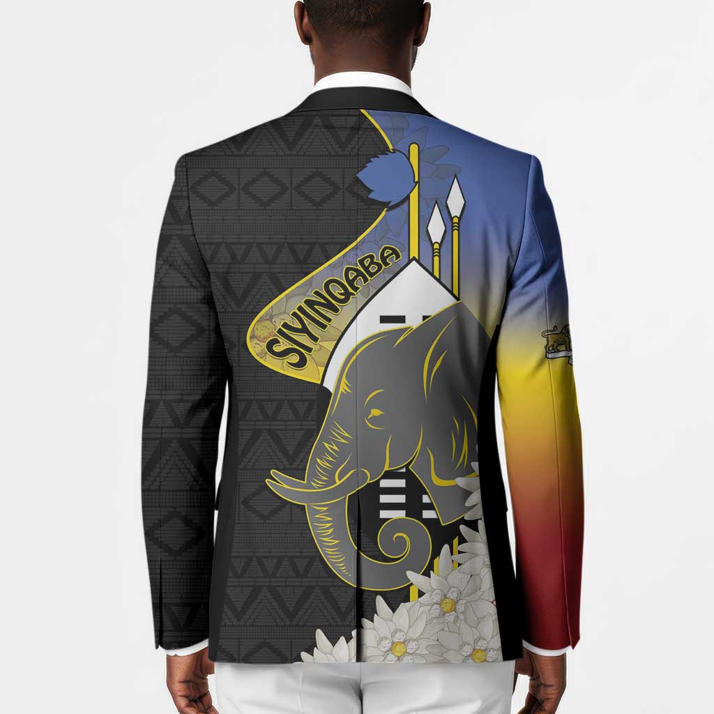 Eswatini Independence Day Blazer Swaziland Nguni Shield African Pattern