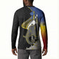Eswatini Independence Day Button Sweatshirt Swaziland Nguni Shield African Pattern