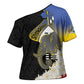Eswatini Independence Day Cross Shoulder Shirt Swaziland Nguni Shield African Pattern