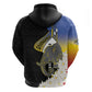 Afro Swaziland Somhlolo Day Hoodie Nguni Shield African Pattern - African Pride