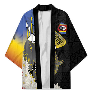 Eswatini Independence Day Kimono Swaziland Nguni Shield African Pattern