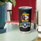Afro Swaziland Somhlolo Day Tumbler Cup Nguni Shield African Pattern - African Pride