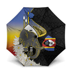 Eswatini Independence Day Umbrella Swaziland Nguni Shield African Pattern