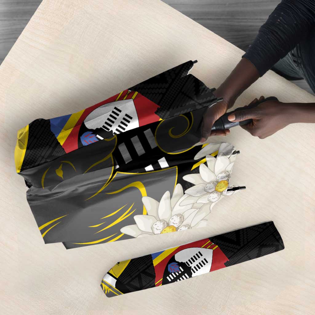 Eswatini Independence Day Umbrella Swaziland Nguni Shield African Pattern
