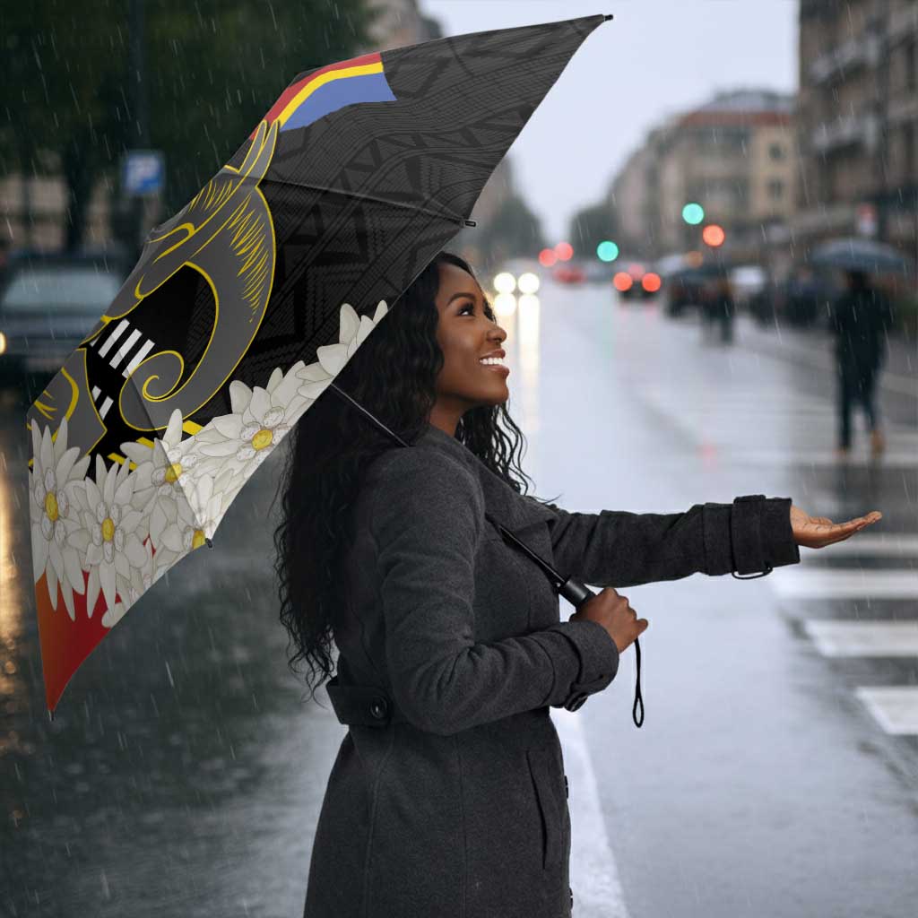 Eswatini Independence Day Umbrella Swaziland Nguni Shield African Pattern