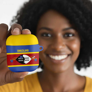 Swaziland AirPods Case Siyinqaba Eswatini Flag Style