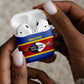 Swaziland AirPods Case Siyinqaba Eswatini Flag Style