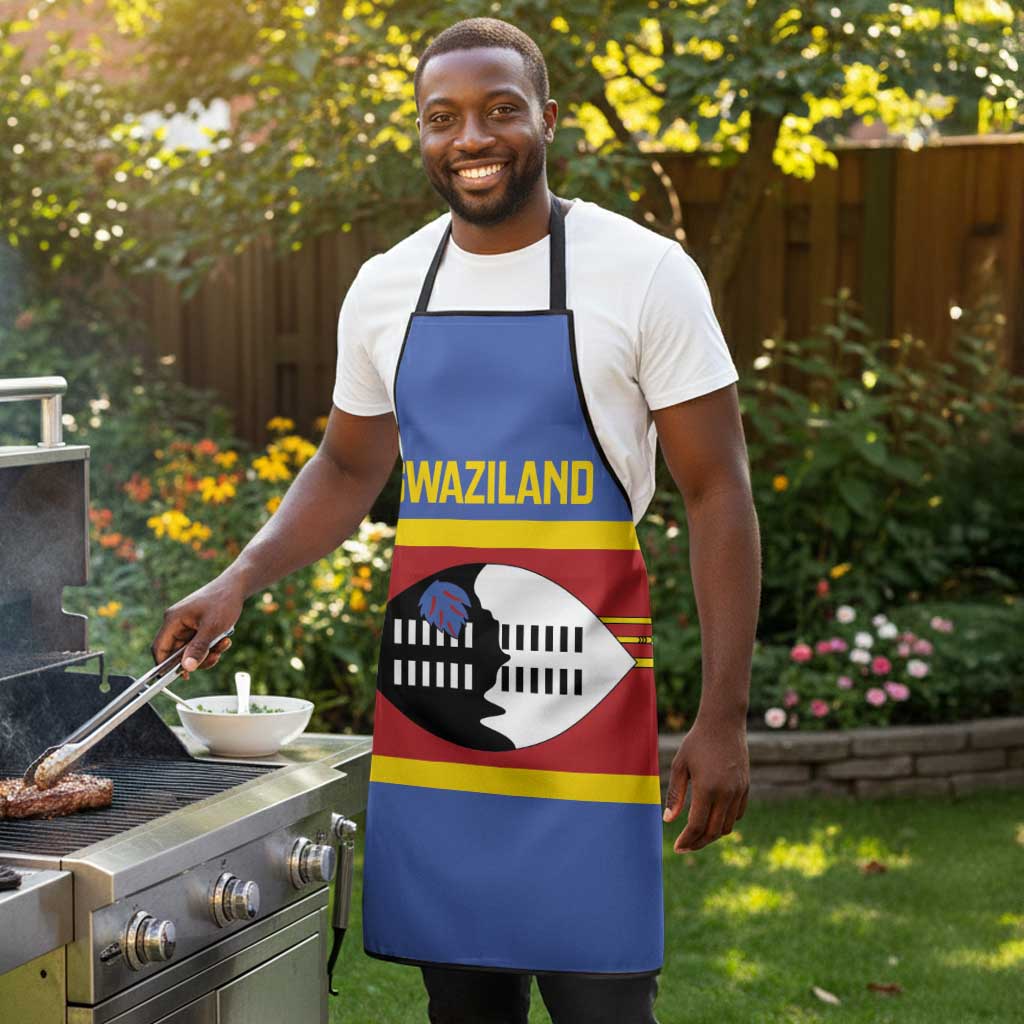 Swaziland Apron Siyinqaba Eswatini Flag Style