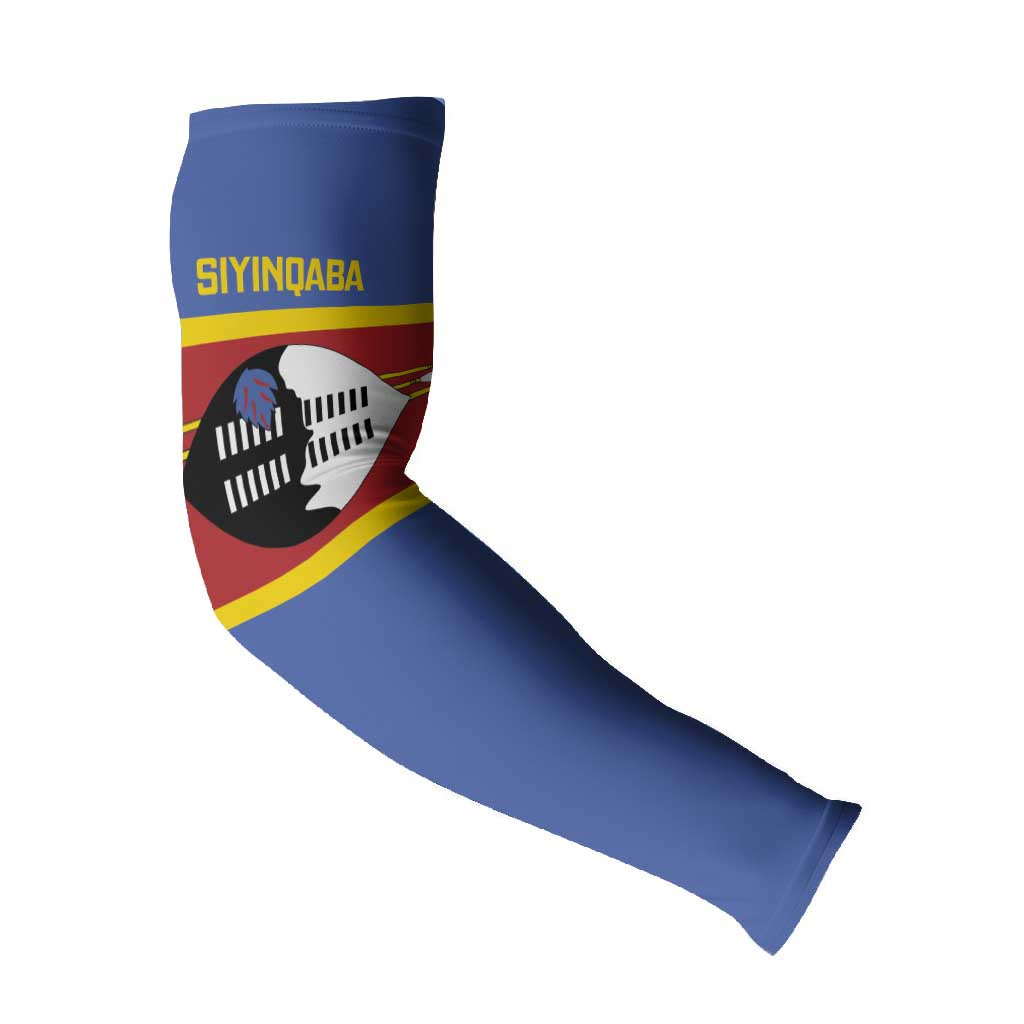 Swaziland Arm Sleeves Siyinqaba Eswatini Flag Style