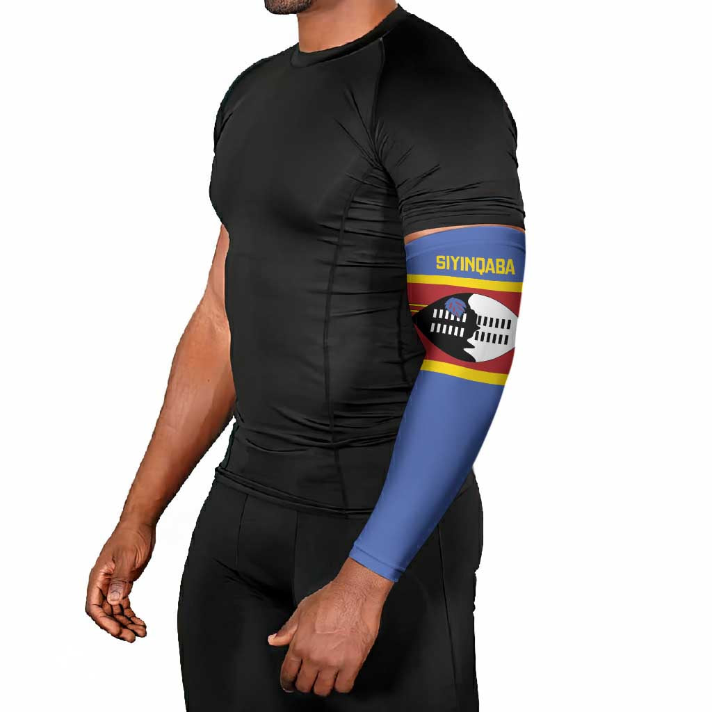 Swaziland Arm Sleeves Siyinqaba Eswatini Flag Style
