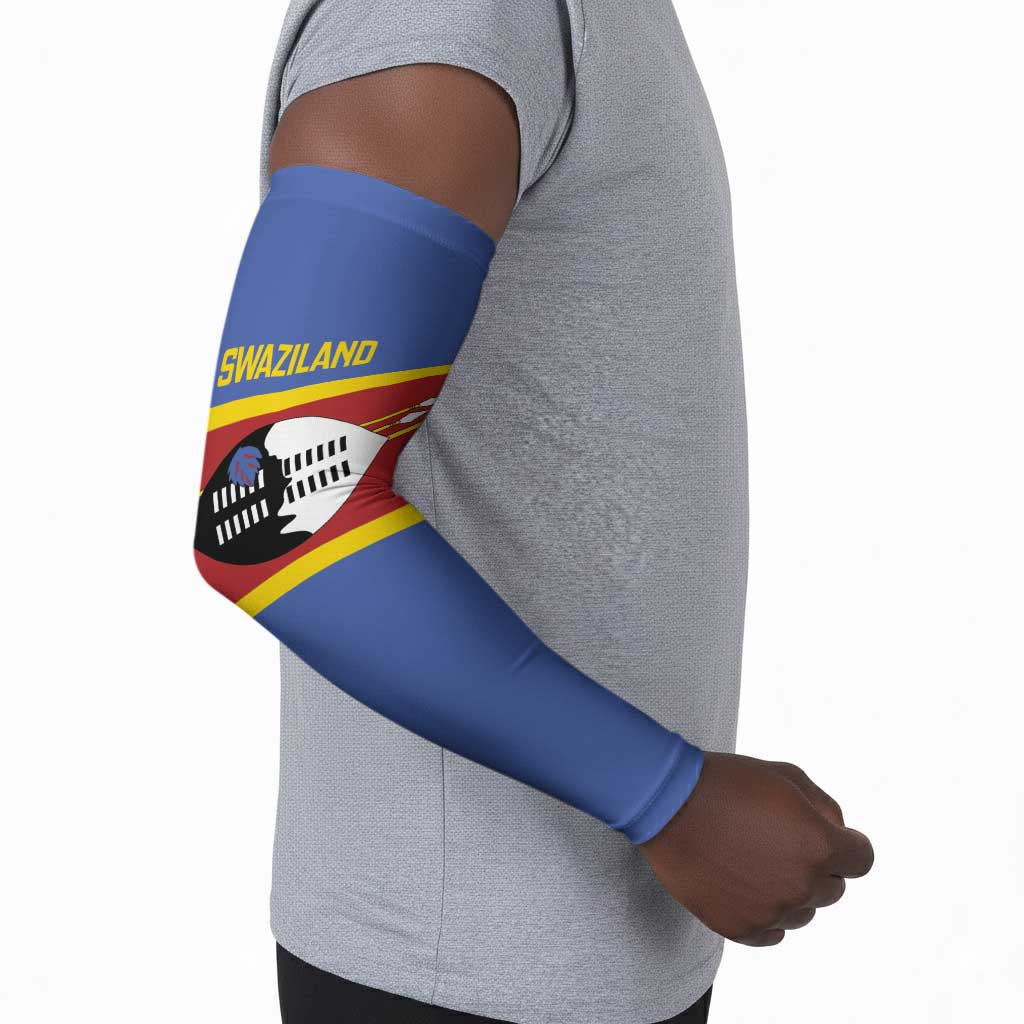 Swaziland Arm Sleeves Siyinqaba Eswatini Flag Style