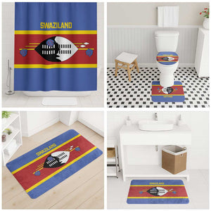 Swaziland Bathroom Set Siyinqaba Eswatini Flag Style