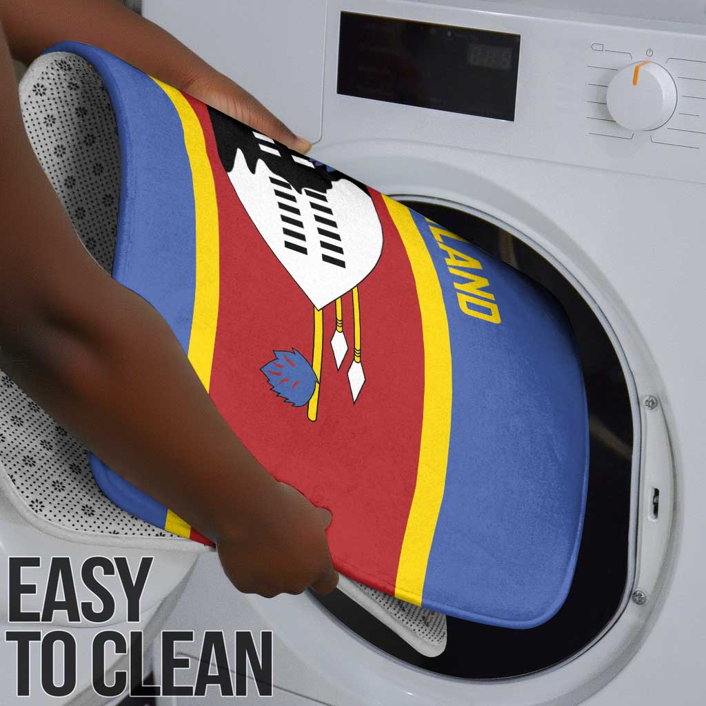 Swaziland Bathroom Set Siyinqaba Eswatini Flag Style