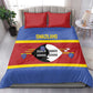 Afro Swaziland Bedding Set Siyinqaba Eswatini Flag Style - African Pride