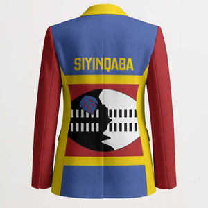 Swaziland Blazer Siyinqaba Eswatini Flag Style