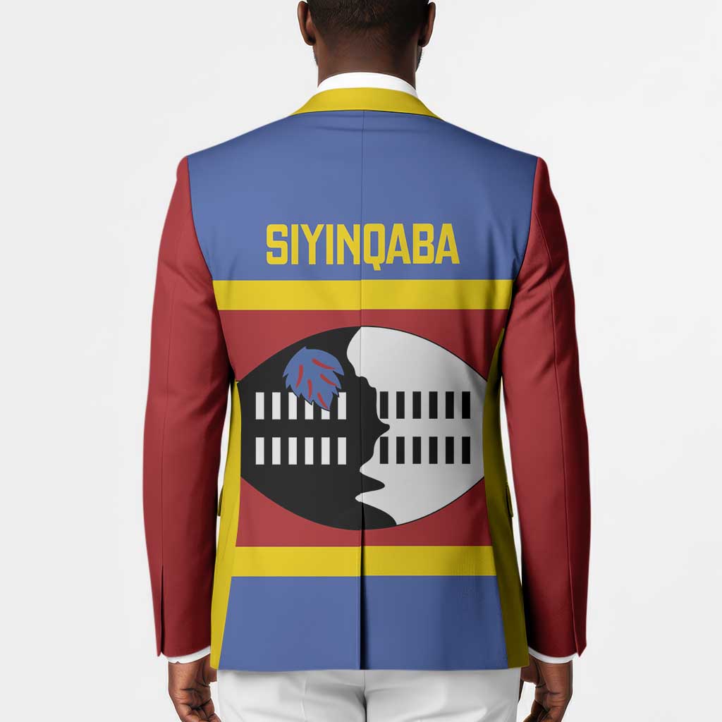 Swaziland Blazer Siyinqaba Eswatini Flag Style