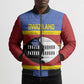 Swaziland Bomber Puffer Jacket Siyinqaba Eswatini Flag Style