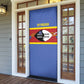 Swaziland Door Cover Siyinqaba Eswatini Flag Style
