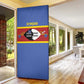 Swaziland Door Cover Siyinqaba Eswatini Flag Style