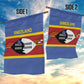 Afro Swaziland Garden Flag Siyinqaba Eswatini Flag Style - African Pride