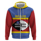Afro Swaziland Hoodie Siyinqaba Eswatini Flag Style - African Pride