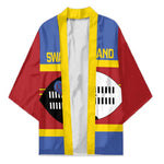 Swaziland Kimono Siyinqaba Eswatini Flag Style