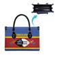 Swaziland Leather Bag Siyinqaba Eswatini Flag Style