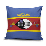 Swaziland Pillow Cover Siyinqaba Eswatini Flag Style