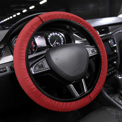 Afro Swaziland Steering Wheel Cover Siyinqaba Eswatini Flag Style - African Pride
