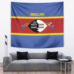 Afro Swaziland Tapestry Siyinqaba Eswatini Flag Style - African Pride